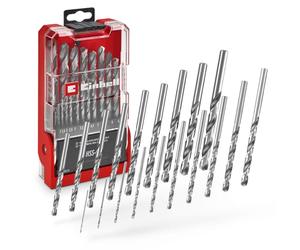 Einhell 19-Piece HSS-G Metal Drill Bit Set, Ø 1-10 mm