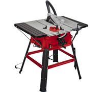 Einhell Table Saw TC-TS 2025/3 eco (max. 2,000 W, Angle Stop, rip Fence, Suction Connection to housing and Saw Blade Guard, incl. Carbide Saw Blade)