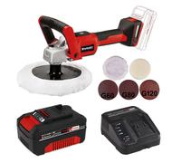 Einhell 2093320 180mm Brushless Polisher Power X Change + 4AH Battery Kit