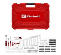 Einhell 233-pc Tool Case (Ratchets, Combination Wrenches, Bit Set, Sockets, Extensions, Versatile Use, Machine Compatibility)