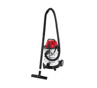 Einhell Wet and Dry Vacuum Cleaner 1500W, 30L Stainless Steel Tank, Power Take Off, incl. Plastic Suction Hose, Floor/Crevice Nozzle, filters TE-VC 1930 SA