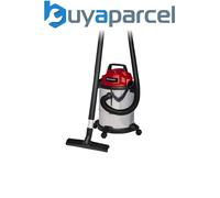 Einhell Electric Wet And Dry Vacuum Cleaner 15L Steel Tank 1250W Castor Wheels Tc-Vc 1815 S Corded Electric
