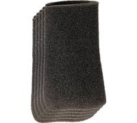 Einhell 2351135 Foam Filter 10 L (Wet and Dry Vacuum Cleaner Accessories, 10 Litres, 5 Pieces, Suitable for TE-VC18/10Li, Diameter 70 mm, Length 120