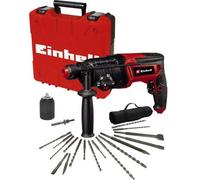 Einhell 240V Sds Plus 4 Mode Rotary Hammer Drill + 17Pc Chisel Set Keyless Chuck