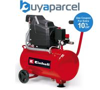 Einhell 24L Air Compressor 8 Bar Electric 1500W TC-AC 190/24/8 Corded + Wheels