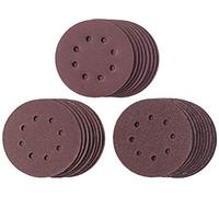 Einhell 25 Piece Disc Sanding Sheet Set 125mm 125mm Assorted Pack of 25