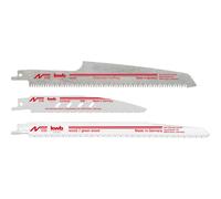 Einhell 3 Piece Professional Cordless Reciprocating Sabre Saw Blade Set