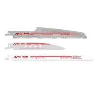Original Einhell 3-Piece Saw Blade Set for Universal Saws (for Wood and Metal, Accessories for Universal