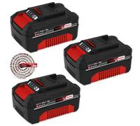 Einhell 3 X 4.0Ah 18V Battery Power X-Change Pxc Rechargeable Dust Resistant Led