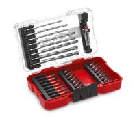 Einhell 33 Piece Hex Shank Screwdriver and Masonry Drill Bit Set in M Case