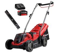 Einhell 33Cm Cordless Lawn Mower 18V Rotary Lawnmower With Spare Blade, Battery And Charger 30L Brushless Pxc Ge-Cm 18/33 Li Kit