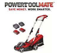 Einhell 3413222 RASARRO 36/34 34cm Cordless Lawnmower Kit - 2x 3.0Ah Batteries