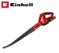 Einhell GE-CL 18 Li E Kit cordless leaf blower 210 km/h Black, Red 18 V Lithium-Ion (Li-Ion) red/black, 210 km/h, Black, Red, 18 V, Lithium-Ion (Li-Ion), 0.65 h, 2 Ah