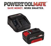 Einhell 4.0Ah Battery And Charger For All Power X-Change 18V Starter Kit 3A