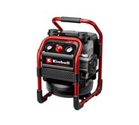 Einhell Professional Cordless Compressor 18V Power X-Change, Max. 8 Bar, 6L Tank, 160 L/Minute Suction Capacity, Pressure Gauge, Oil-Free, Particularly Quiet, Without Battery SILENZO 18/160