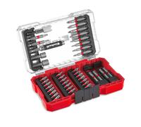 Original Einhell M-CASE 42-Piece bit Set (25 mm bits, 50 mm bits, Magnetic Holder, Socket Spanner, Quick-Change bit Holder incl. Storage Box)