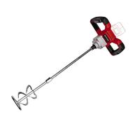Einhell 4258760 Power X-Change Cordless Paint and Plaster Mixer, 18 V Electric Mixing Paddle For Paint, Plaster, Cement, Concrete And Mortar, Red/Black, TE-MX 18 Li Solo Stirrer (Battery Not Included)
