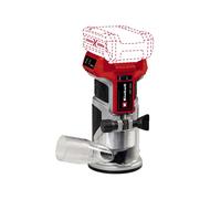 Einhell Professional Cordless Palm Router Tool 18V Power X-Change, Brushless Motor, 40mm Stroke Height, Fine Depth Adjustment, Without Battery TP-ET 18 Li BL Hand Router Woodworking