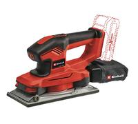 Einhell TE-OS 18/230 Li Power X-Change 18V Cordless Orbital Sander | Electric 1/2 Sheet Sander for Wood, Plaster and Metal | Solo Sander with Dust Collection - Battery and Charger Not Included