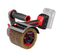 Einhell Professional Cordless Brush Sander TP-BR 18/32 Li BL-Solo Power X-Change (18 V, Brushless, max. 3200 RPM, for Ø 120 mm Brushes, incl. Brass Wire Brush, Without Battery)