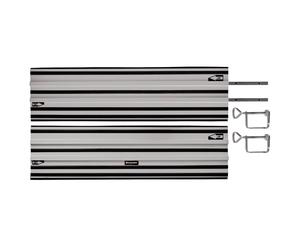 Einhell 4502118 Plunge Saw Guide Rails |, Aluminium Circular Saw Accessory With Non-Slip Underside For Precise And Straight Cuts | Silver, 2 x 1000mm