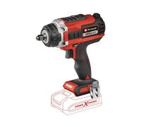 Einhell IMPAXXO 18/400 Power X-Change 18V Cordless Impact Wrench | 400Nm, Brushless Motor, LED, 1/2" Bit Adaptor | Solo Drill Driver with Car Tyre