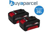 Einhell 4511489 Power X-Change Battery Twin Pack 18V 4.0Ah Li-ion EINPXBAT4X2
