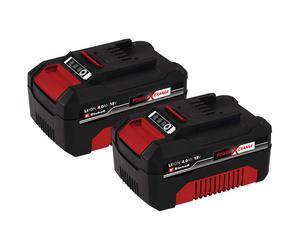 Einhell 4511526 Power X-Change Battery Twin Pack 18V 5.2Ah Li-ion