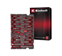 Original Einhell Pad Screwdriver Set 17 pcs (Screwdrivers, Strike Cap, Compact Design, Rotating Cap, Star Profile, Chrome Vanadium Steel, E-Case System)