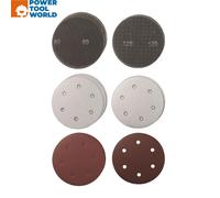 kwb by Einhell Grille Sanding Discs Set (Diameter 225 mm, 15 Pieces, Suitable for Einhell Drywall Sanders TE-DW 225 X).