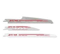 Einhell 49576105 3 Piece Professional Cordless Reciprocating Sabre Saw Blade Set