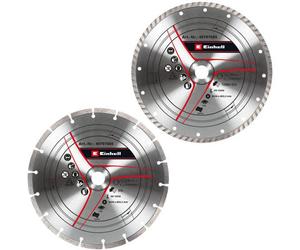 Einhell 497976052 -Piece Diamond Cutting Disc Set 230 mm Angle Grinder
