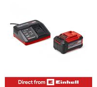 Einhell Power X-Change Starter Kit 18V - 5.2Ah PLUS Battery And 4A Fast Charger - Up to 1250W - Compatible With All Power X-Change