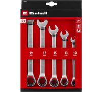 Einhell 5 Piece Ratchet Combination Spanner Set