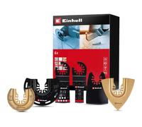 Einhell Multi Function 6 Piece Bim Plunge Blade Metal Multi Tool Blade Set Wood