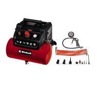 Einhell Air Compressor 6L Oil Free 8 Bar Compact 1200W TC-AC 190/6/8 OF Set