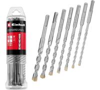 Einhell 7-Piece SDS Plus Hammer Drill Bit Set, 160 mm, Ø 6-14 mm