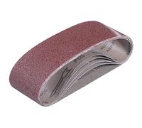 Einhell 75mm x 457mm Sanding Belts 75mm x 457mm Assorted Pack of 6