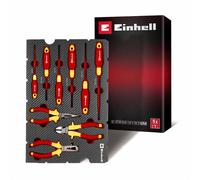 Einhell 9 Piece VDE Insulated Hand Tool Kit in Foam Tray for E Case