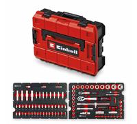 Einhell 92 piece Combination Drive Socket Set in E Case Combination