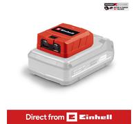 Einhell PXC Cordless USB Charger - Power Bank Adaptor with 1 x USB-A and 1 x USB-C Ports for Charging Mobile Phones, Tablets or Mp3 - TC-CP 18 Li USB A/C-Solo Battery Adaptor (Battery Not Included)