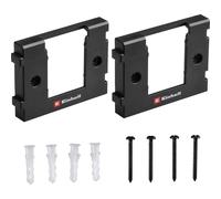 Einhell Battery Wall Mount Storage Brackets for 18v PXC Batteries Pack of 2