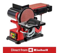 Einhell Belt Disc Sander Stationary With 80Grit Sheets TC-US 380
