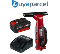 Einhell BRILLIANTO 18v Cordless Window Cleaner Vacuum Power X-Change + 4AH Kit