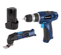 Einhell BT-TK 10.8 LI Cordless Multi-Tool Sander & Cordless Drill With Battery