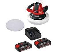 Einhell CE-CB 18/254 Li 18v Cordless Car Buffer and Polisher 2 x 2.5ah Li-ion Battery Charger No Case