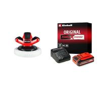 Einhell CE-CB 18/254 Li Power X-Change 18V Cordless Car Polisher And Buffer With Battery and Charger | 2500 RPM, Battery Powered 254mm Disc Polisher | Polishing Machine kit