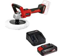Einhell CE-CP 18/180 Li 18v Cordless Polisher and Sander 180mm 1 x 2.5ah Li-ion Battery Charger No Case