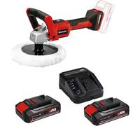 Einhell CE-CP 18/180 Li 18v Cordless Polisher and Sander 180mm 2 x 2.5ah Li-ion Charger No Case