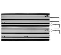 Einhell Circular saw accessory Aluminium guide rail 2x1000 mm (compatible with plunge saw & Einhell Expert handheld circular saw, precise and straight cuts, gripper strips for a non-slip underside)